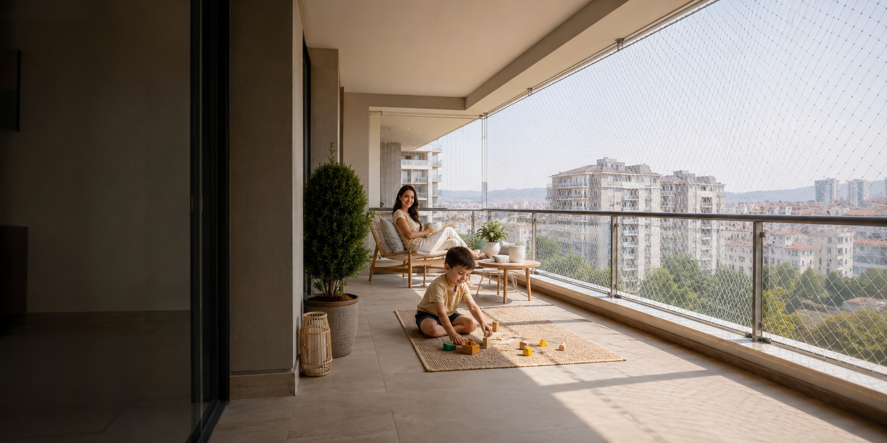 2 Cocuk Balkon Filesi Mobile